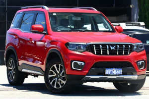 2023 Mahindra Scorpio MY23 Z8L Red 6 Speed Automatic Wagon Burswood Victoria Park Area Preview