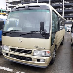 Toyota Coaster, 1hd-FTE auto, ELEVEN THOUSAND KMS since new.. auction grade 5A Best in the WORLD!