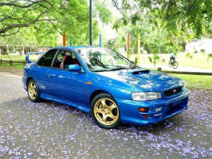 1998 Subaru Impreza MY99 WRX (AWD) STI VERSION VI Blue 5 Speed Manual Coupe