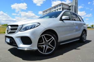 2016 Mercedes-Benz GLE-Class W166 GLE350 d 9G-Tronic 4MATIC Silver 9 Speed Sports Automatic Wagon
