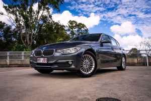 2015 BMW 3 Series F30 MY1114 316i Luxury Line Grey 8 Speed Automatic Sedan