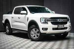 2023 Ford Ranger PY 2024.00MY XLT Double Cab White 10 Speed Sports Automatic Double Cab Chassis