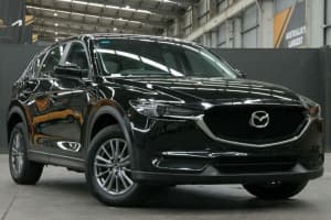 2017 Mazda CX-5 KF4W2A Touring SKYACTIV-Drive i-ACTIV AWD Black 6 Speed Sports Automatic Wagon