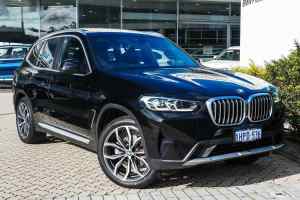 2022 BMW X3 G01 LCI xDrive30I Black Sapphire 8 Speed Sports Automatic Wagon