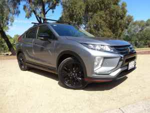 2019 Mitsubishi Eclipse Cross YA MY19 Black Edition 2WD Silver 8 Speed Constant Variable Wagon