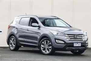 2013 Hyundai Santa Fe DM MY13 Highlander Grey 6 Speed Sports Automatic Wagon