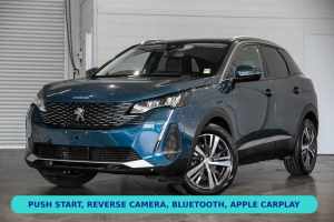2021 Peugeot 3008 P84 MY21 Allure SUV Blue 6 Speed Sports Automatic Hatchback