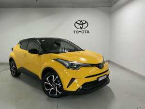 2017 Toyota C-HR NGX50R Koba (AWD) Hornet Yellow & Black Continuous Variable Wagon Chatswood Willoughby Area Preview