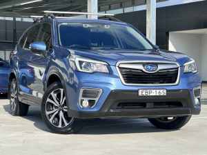 2019 Subaru Forester S5 MY20 2.5i Premium CVT AWD Blue 7 Speed Constant Variable Wagon