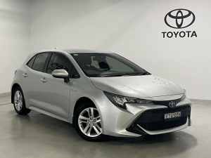 2020 Toyota Corolla ZWE211R Ascent Sport Hybrid Silver Pearl Continuous Variable Hatchback