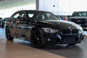 2016 BMW 3 Series F30 LCI 330i Luxury Line Black Automatic Sedan