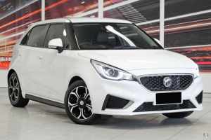 2022 MG MG3 SZP1 MY22 Excite White 4 Speed Automatic Hatchback