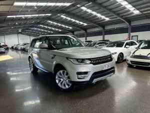 2014 Land Rover Range Rover Sport L494 MY14.5 HSE Silver 8 Speed Sports Automatic Wagon
