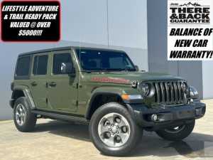 2021 Jeep Wrangler JL MY21 V2 Unlimited Rubicon Green Automatic Hardtop