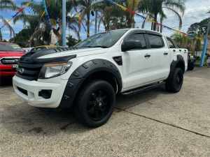 2015 Ford Ranger PX XL Hi-Rider White 6 Speed Sports Automatic Utility