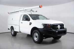 2020 Ford Ranger PX MkIII MY20.25 XL 3.2 (4x4) White 6 Speed Automatic Cab Chassis