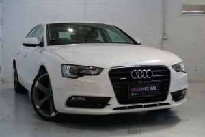 2014 Audi A5 8T MY14 Sportback Multitronic White 8 Speed Constant Variable Hatchback