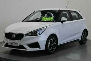 2022 MG MG3 SZP1 MY22 Excite White 4 Speed Automatic Hatchback