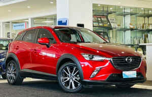 2018 Mazda CX-3 DK2W7A sTouring SKYACTIV-Drive Red 6 Speed Sports Automatic Wagon Hoppers Crossing Wyndham Area Preview