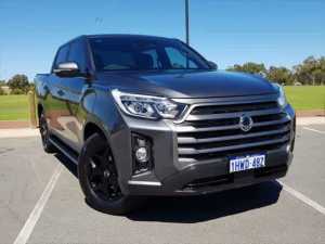 2023 Ssangyong Musso Q261 MY24 Ultimate Crew Cab XLV Marble Grey 6 Speed Sports Automatic Utility