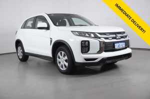 2023 Mitsubishi ASX XD MY23 GS (2WD) White Continuous Variable Wagon Bentley Canning Area Preview