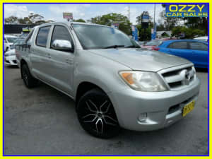 2005 Toyota Hilux GGN15R SR5 Silver 5 Speed Manual Dual Cab Pick-up Penrith Penrith Area Preview