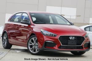2022 Hyundai i30 PD.V4 MY22 N Line D-CT Fiery Red 7 Speed Sports Automatic Dual Clutch Hatchback