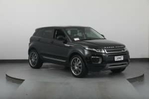 2016 Land Rover Range Rover Evoque LV MY16.5 TD4 150 Pure Black 9 Speed Automatic Wagon
