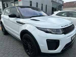 2017 Land Rover Range Rover Evoque L538 MY18 HSE Dynamic White 9 Speed Sports Automatic Wagon