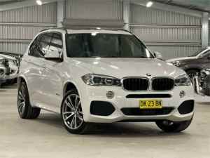2017 BMW X5 F15 xDrive30d White 8 Speed Sports Automatic Wagon