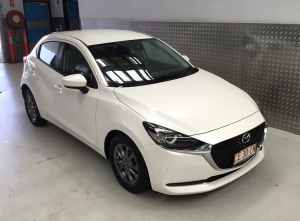 2020 Mazda 2 DJ2HAA G15 SKYACTIV-Drive Evolve White 6 Speed Sports Automatic Hatchback Berrimah Darwin City Preview