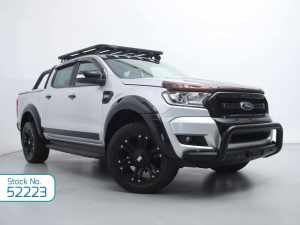 2017 Ford Ranger PX MkII MY17 FX4 Special Edition Silver 6 Speed Automatic Double Cab Pick Up