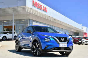 2023 Nissan Juke F16 MY23 Ti DCT 2WD Blue 7 Speed Sports Automatic Dual Clutch Hatchback