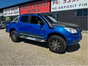 2014 Holden Colorado RG MY15 LT (4x4) Blue 6 Speed Automatic Crew Cab Pickup Arundel Gold Coast City Preview