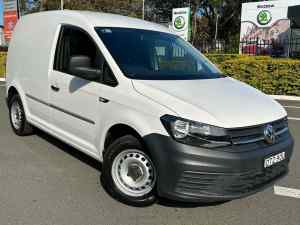 2017 Volkswagen Caddy 2KN MY18 TDI250 SWB DSG White 6 Speed Sports Automatic Dual Clutch Van Mascot Rockdale Area Preview
