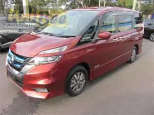 2019 Nissan Serena HFC27 E-Power Hybrid Wine Red Constant Variable Wagon