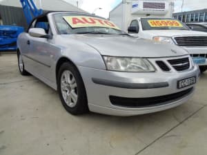 2004 Saab 9-3 442 Linear Silver Sports Automatic Convertible