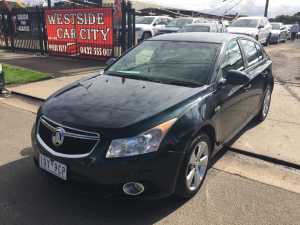 2013 Holden Cruze JH MY13 CD Equipe Green 5 Speed Manual Hatchback Hoppers Crossing Wyndham Area Preview