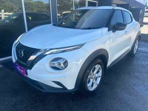 2021 Nissan Juke F16 MY21 ST DCT 2WD White 7 Speed Sports Automatic Dual Clutch Hatchback