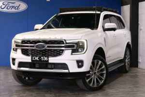 2023 Ford Everest UB 2022.00MY Platinum 4WD White 10 Speed Sports Automatic SUV