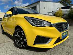 2021 MG MG3 SZP1 MY21 Excite Tudor Yellow 4 Speed Automatic Hatchback