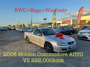 2006 Holden Commodore VZ MY06 Silver 4 Speed Automatic Utility Archerfield Brisbane South West Preview