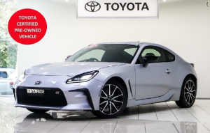 2022 Toyota GR86 ZN8 GT Ice Silver Metallic 6 Speed Sports Automatic Coupe