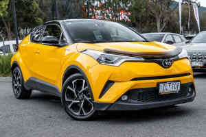 2018 Toyota C-HR NGX10R Koba S-CVT 2WD Yellow 7 Speed Constant Variable Wagon