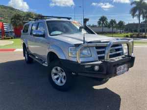 2008 Ford Ranger PJ XLT Crew Cab Silver 5 Speed Automatic Utility