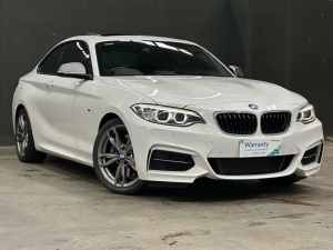 2014 BMW 2 Series F22 M235I White 8 Speed Sports Automatic Coupe