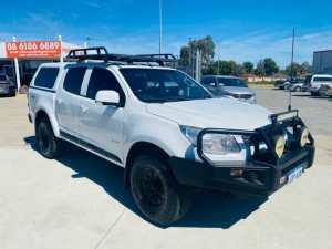 2014 Holden Colorado RG MY15 LS Crew Cab White 6 Speed Sports Automatic Cab Chassis