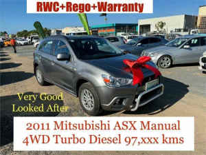 2011 Mitsubishi ASX XA MY12 (4WD) Grey 6 Speed Manual Wagon Archerfield Brisbane South West Preview