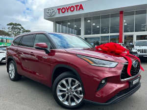 2022 Toyota Kluger Axuh78R Grande eFour Red 6 Speed Constant Variable Wagon Hybrid