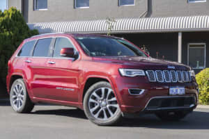 2017 Jeep Grand Cherokee WK MY17 Overland Red 8 Speed Sports Automatic Wagon